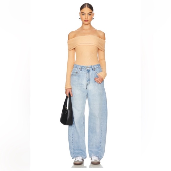 Free People Intimately FP Autumn Cozy Bodysuit In Toasted Size: XL NWOT - Picture 8 of 9